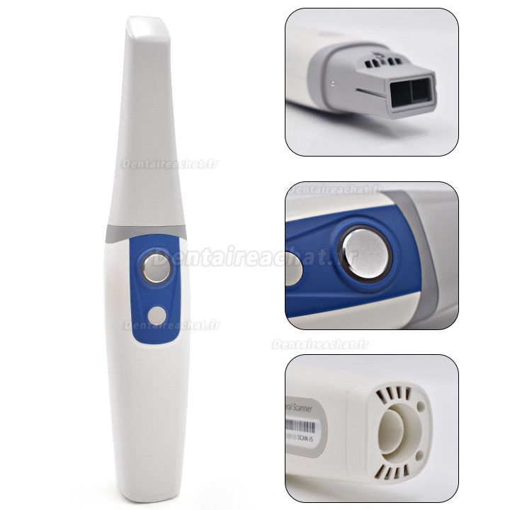 Scanner intra-oral dentaire 3D M108, source lumineuse LED, sans poudre et anti-bu&eacute;e